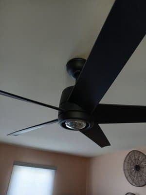 Ceiling fan installed by BAX